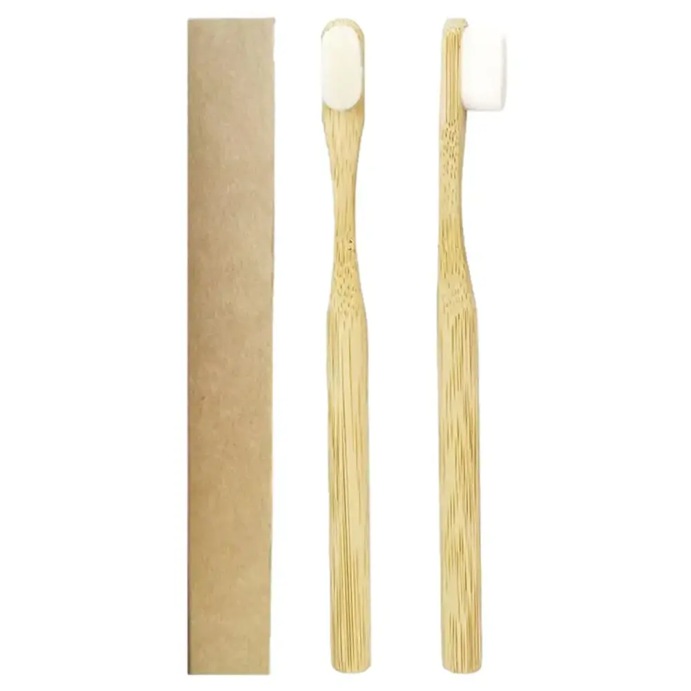 Bamboo Kartáček na zuby 100% BIO Bílý