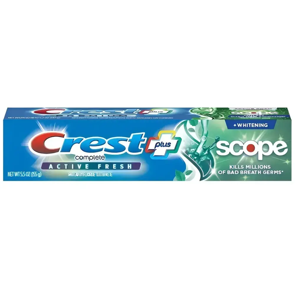 Bělící Zubní Pasta Crest Complete Plus Scope Active Fresh 155g