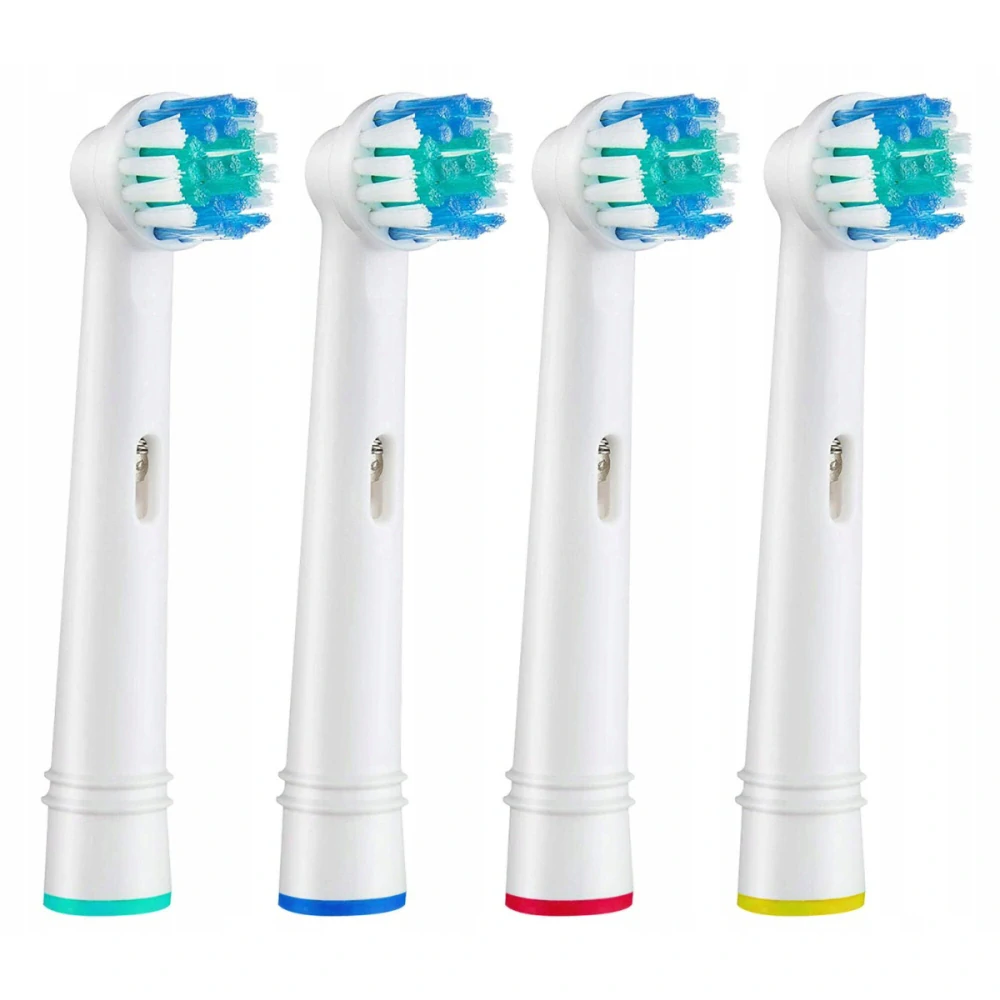 Sada 8 Náhradních Hlavic Pro Kartáčky Braun Oral-B – EB17-P Bílé & Černé