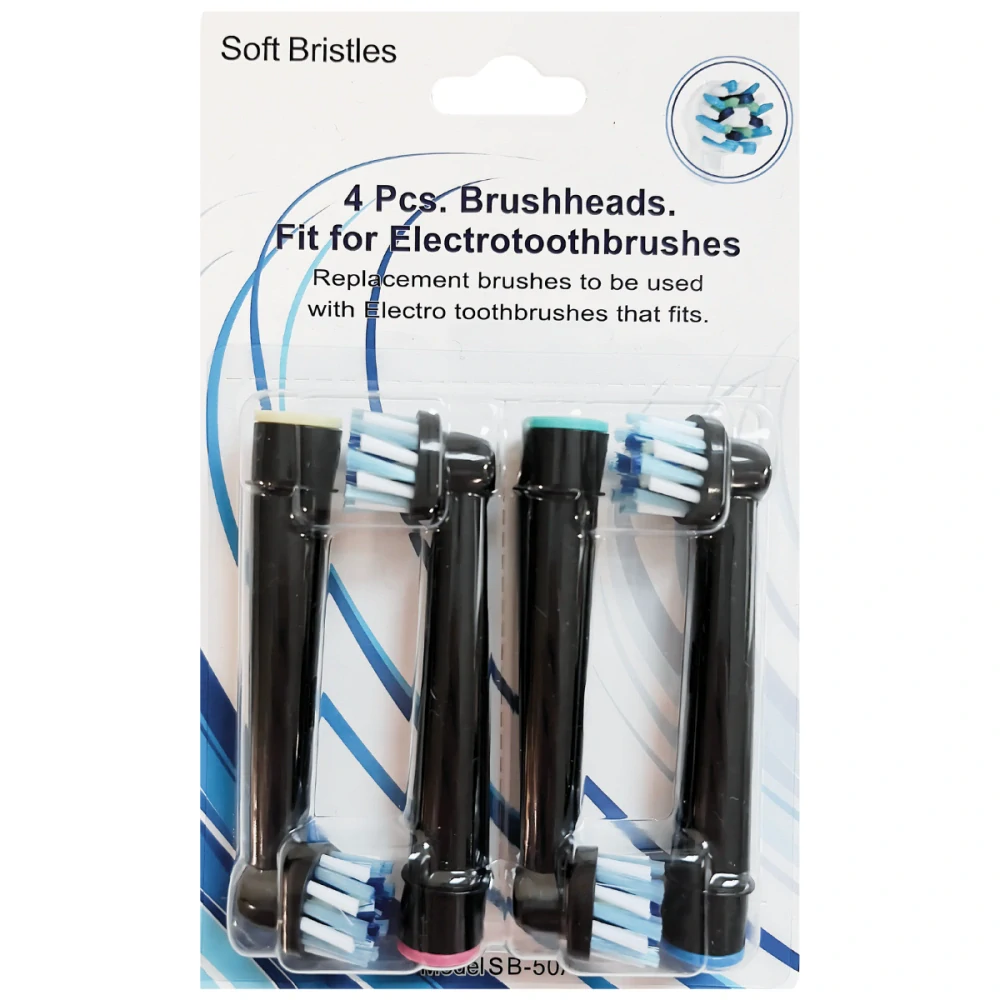 Sada 16 Náhradních Hlavic Pro Kartáčky Braun Oral-B – SB-17A/SB-20A/SB-25A/SB-50A