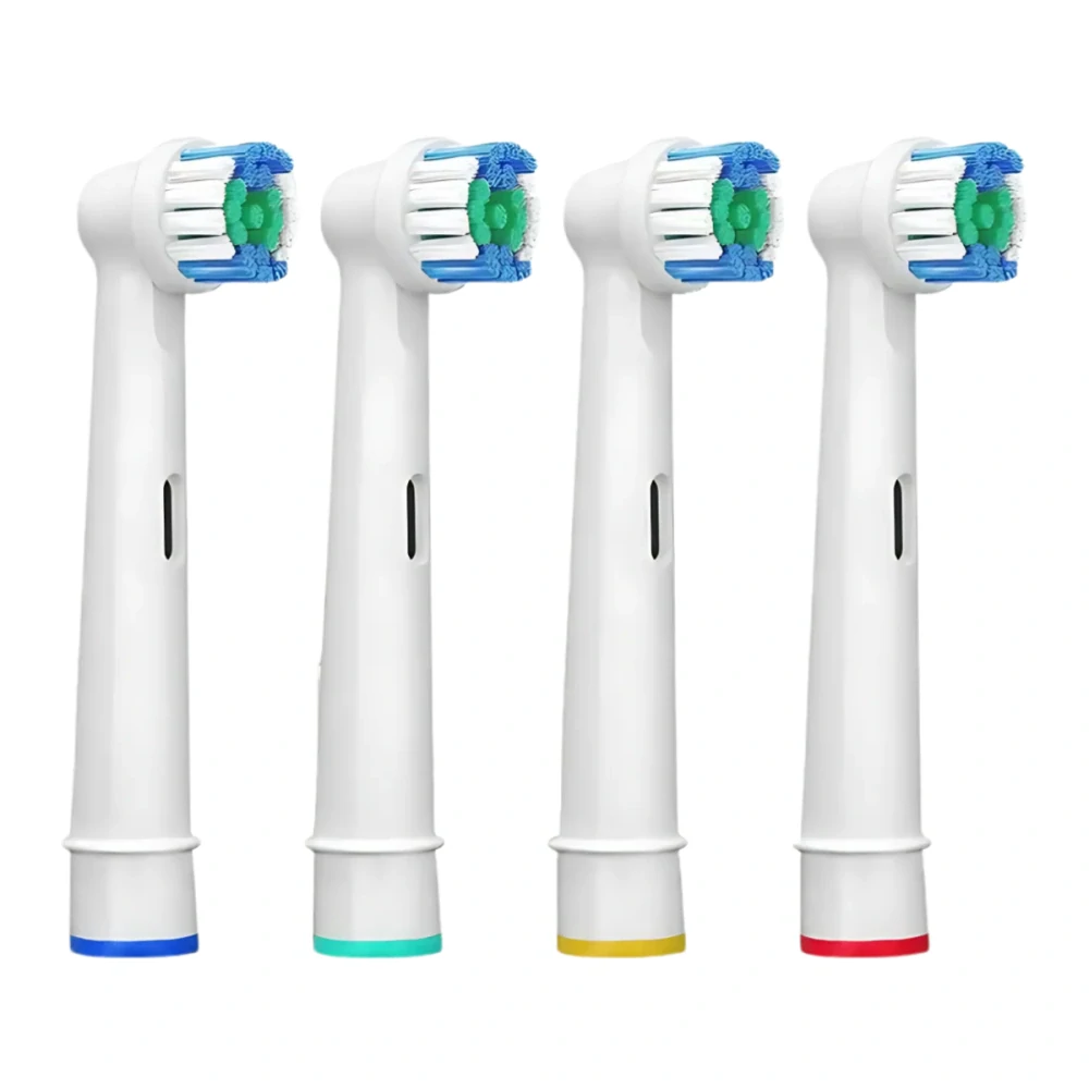 Elektrický zubní kartáček Deep Clean bílý + 4 hlavice