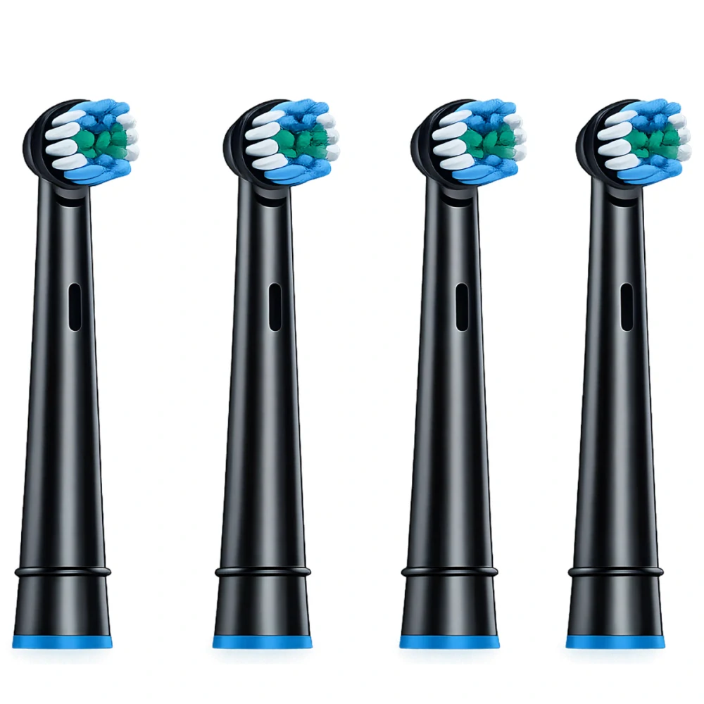 Elektrický zubní kartáček Deep Clean černý + 4 hlavice