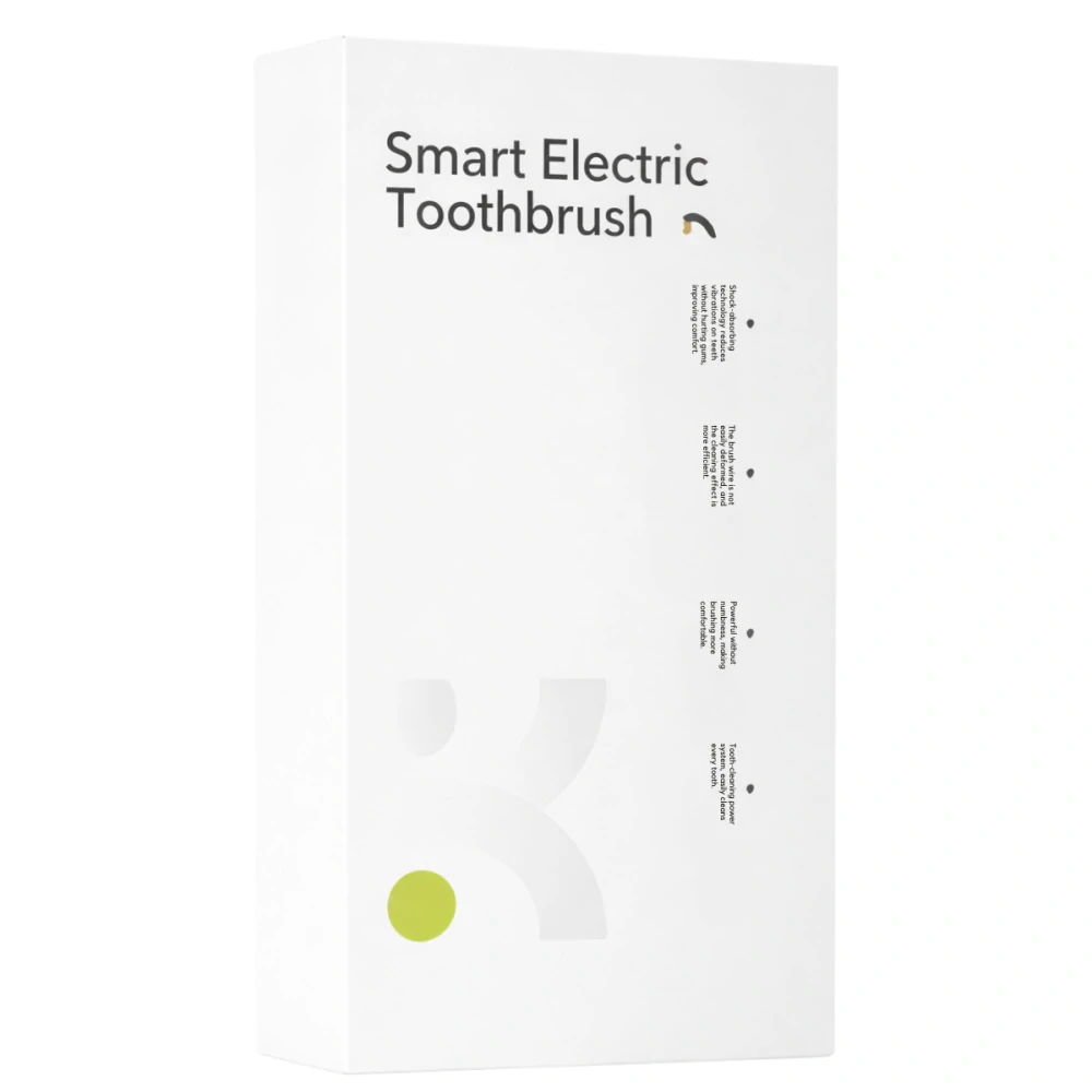 Elektrický zubní kartáček černý + 2 hlavice + UV sterilizátor