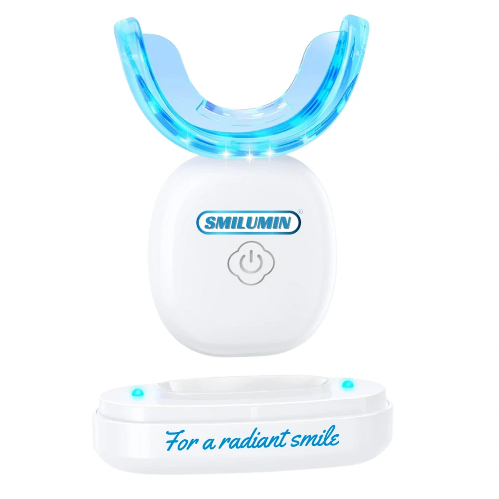 Smilumin Box – Bělení zubů s LED lampou a bělicími pásky