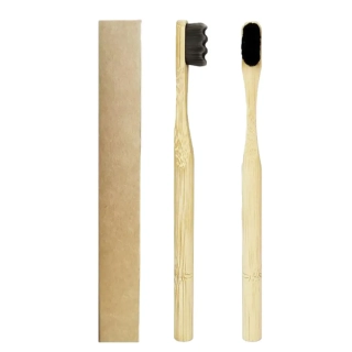 Bamboo Kartáček na zuby 100% BIO Černá