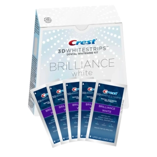 Bělicí Pásky Crest 3D Whitestrips Brilliance White 10ks 5 sáčků