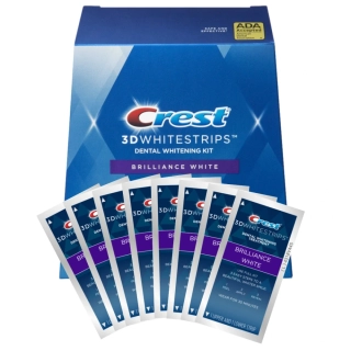 Bělicí Pásky Crest Brilliance White 9 Levels Whiter Whitestrips 16ks 8 sáčků
