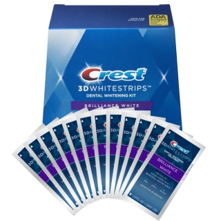 Bělicí Pásky Crest Brilliance White 9 Levels Whiter Whitestrips 24ks 12 sáčků