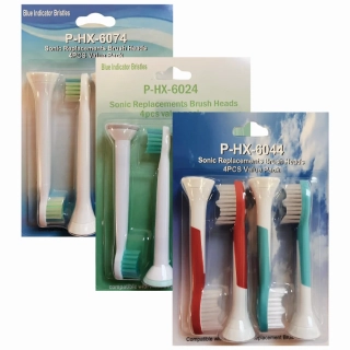 Sada 12 Náhradních Hlavic Pro Philips Sonicare P-HX-6024/P-HX-6044/P-HX-6074
