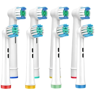 Sada 8 Náhradních Hlavic Pro Kartáčky Braun Oral-B – EB17-X/SB-17A