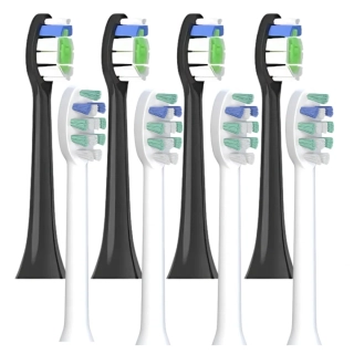 Sada 8 Náhradních Hlavic Pro Kartáčky Philips Sonicare – HX-9024/YM-6044