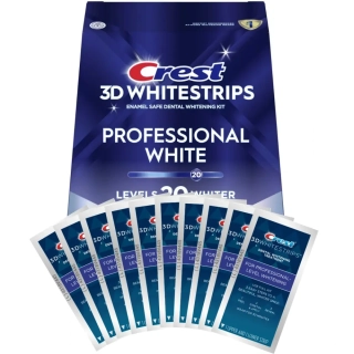 Bělicí Pásky Crest For Professional-Level Whitening 20Ks 10 sáčků