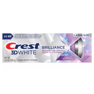 Bělící zubní pasta Crest 3D White Brilliance Vibrant Peppermint 130g